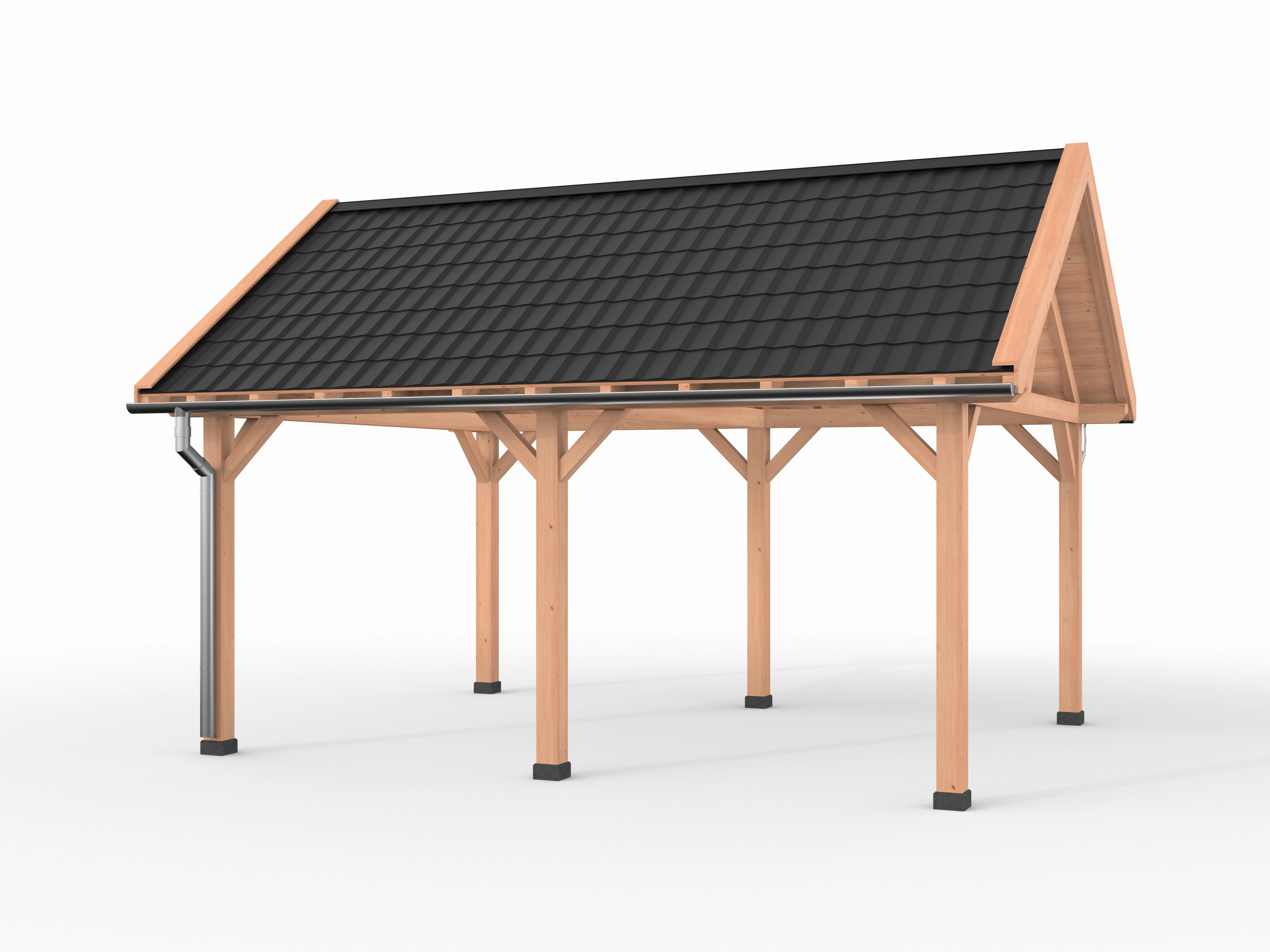 Douglas overkapping, 600 x 400, Westwood Vrijbuiter - Afbeelding 1